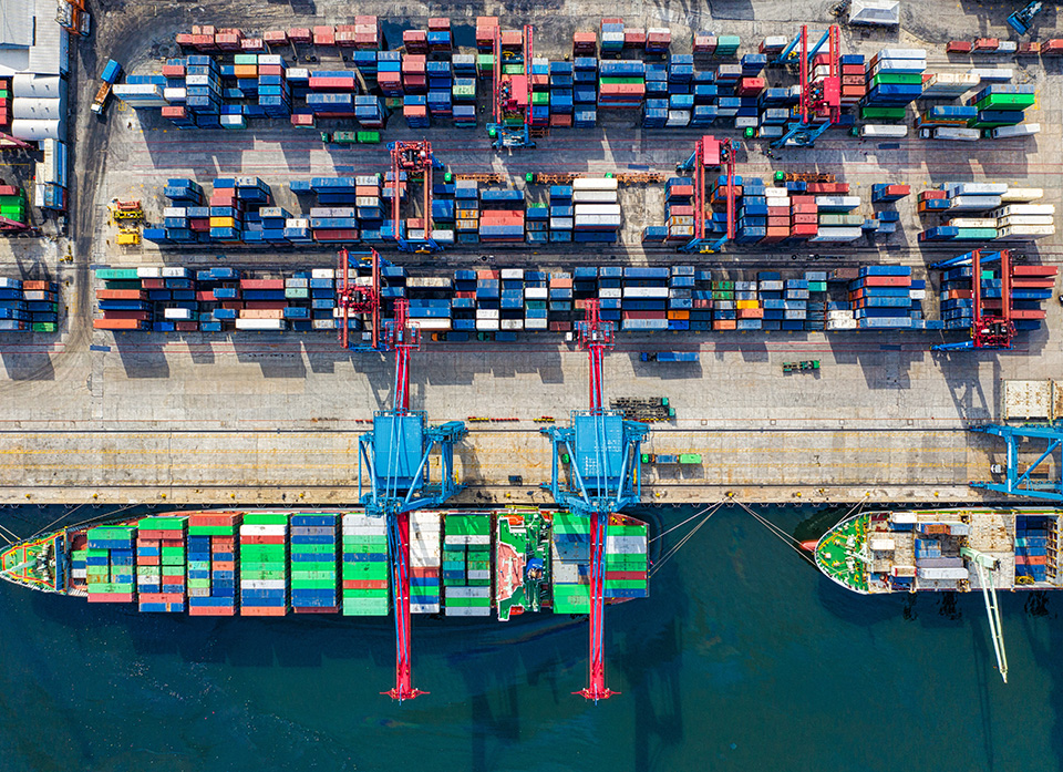 Cross border supply chain services