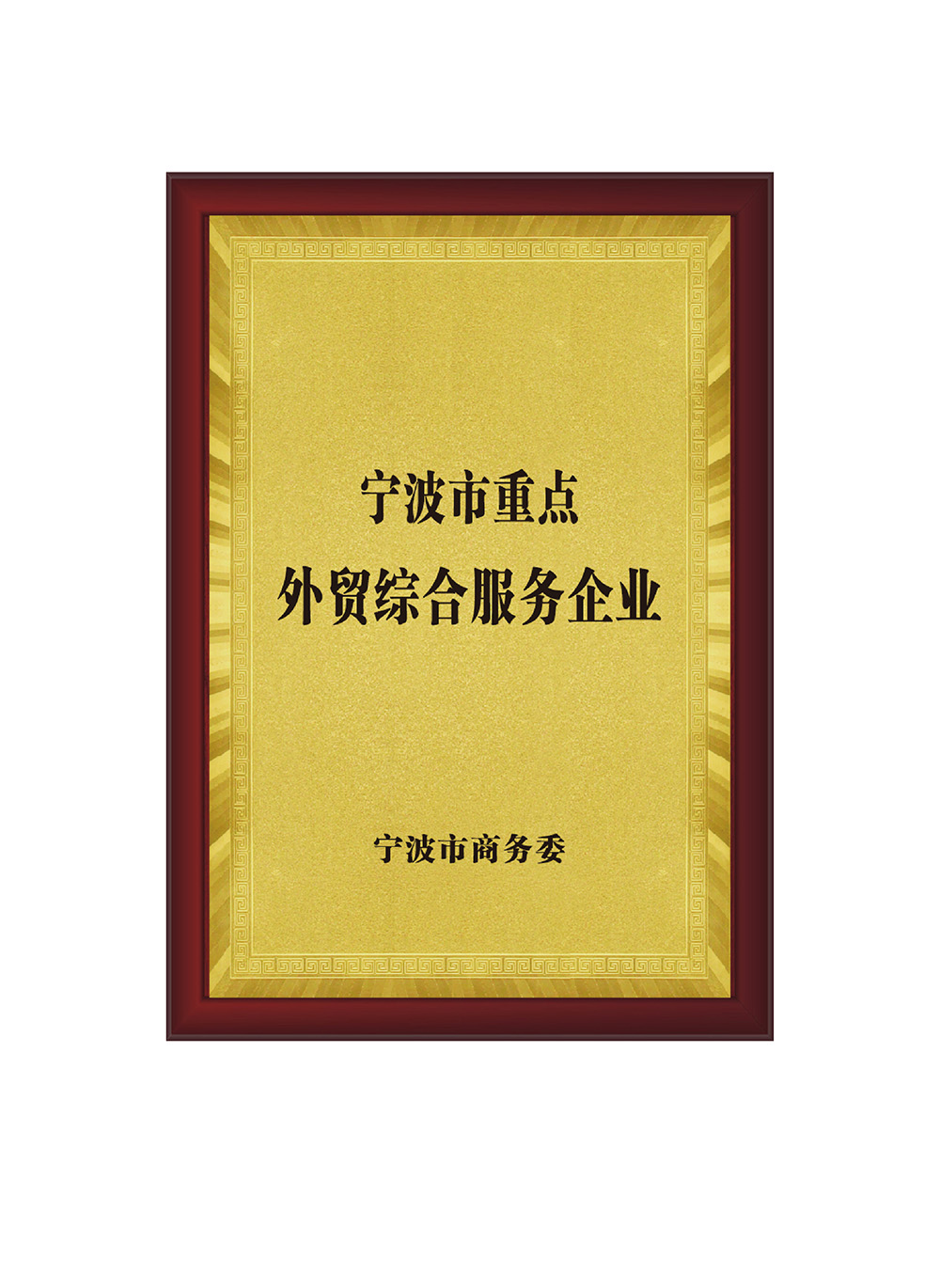 宁波市重点外贸综合服务企业